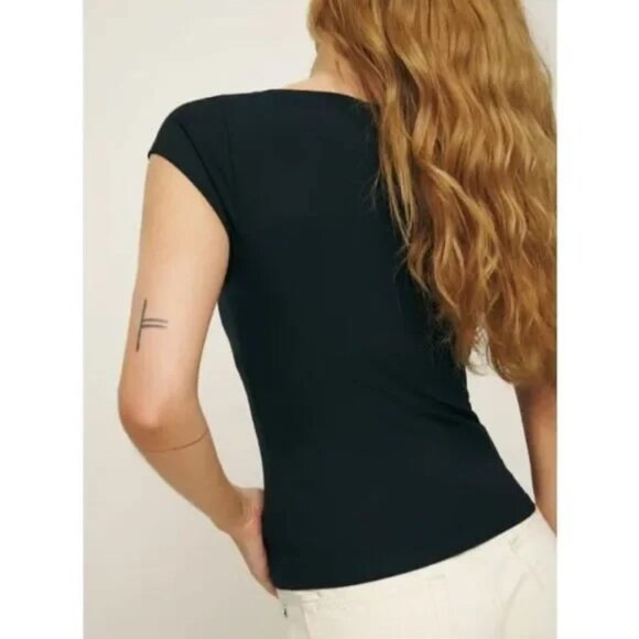 Reformation sweetheart neckline fitted top - Picture 2 of 6